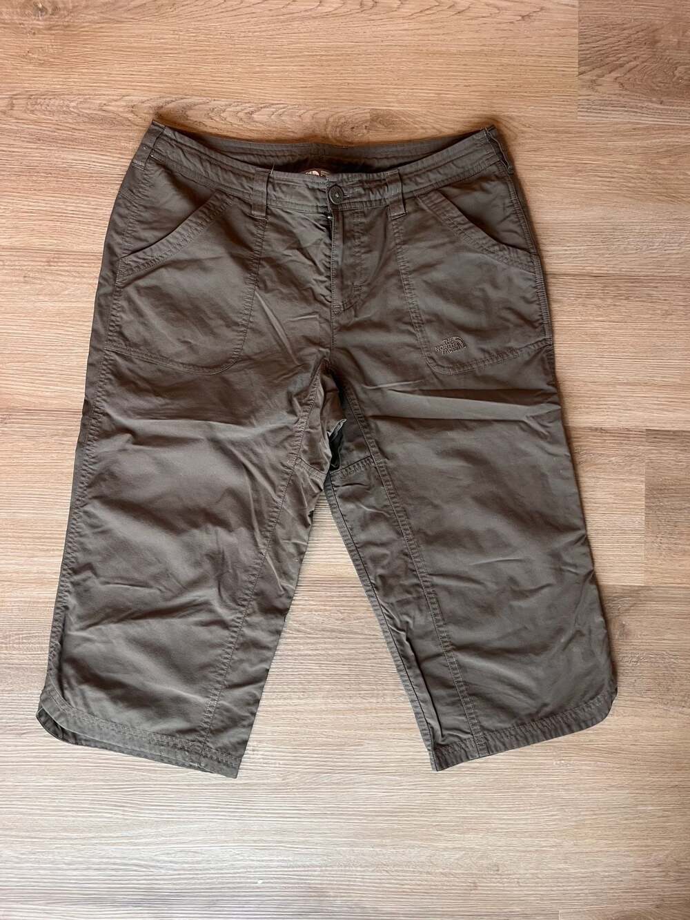 The North Face, Women's Horizon Lightweight, Brown Ripstop Capri, Hiking, 8